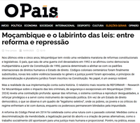 Tina Lorizzo analisa o impacto das reformas legais e os desafios da implementação da justiça em Moçambique