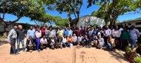 Os formandos do CFJJ visitam a Casa Da Misericórdia da Caritas em Marracuene